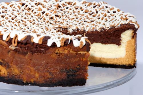 Triple Layer Cheesecake